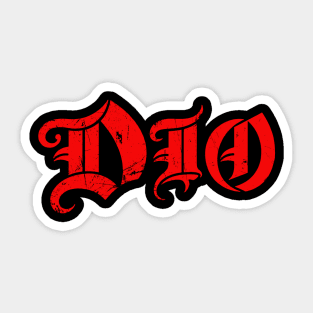 Dio Metal 80s Sticker